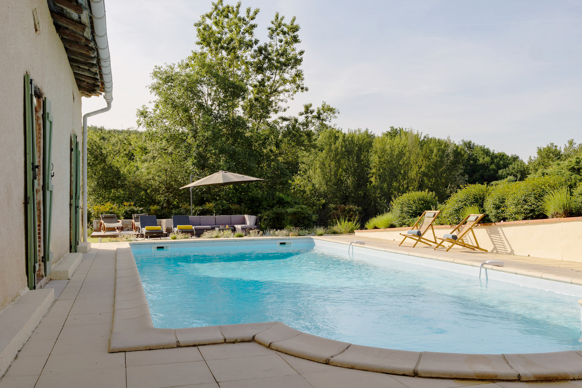 maison Kalia- gites vacances 4 étoiles piscine gers lomagne ©GascogneCollection