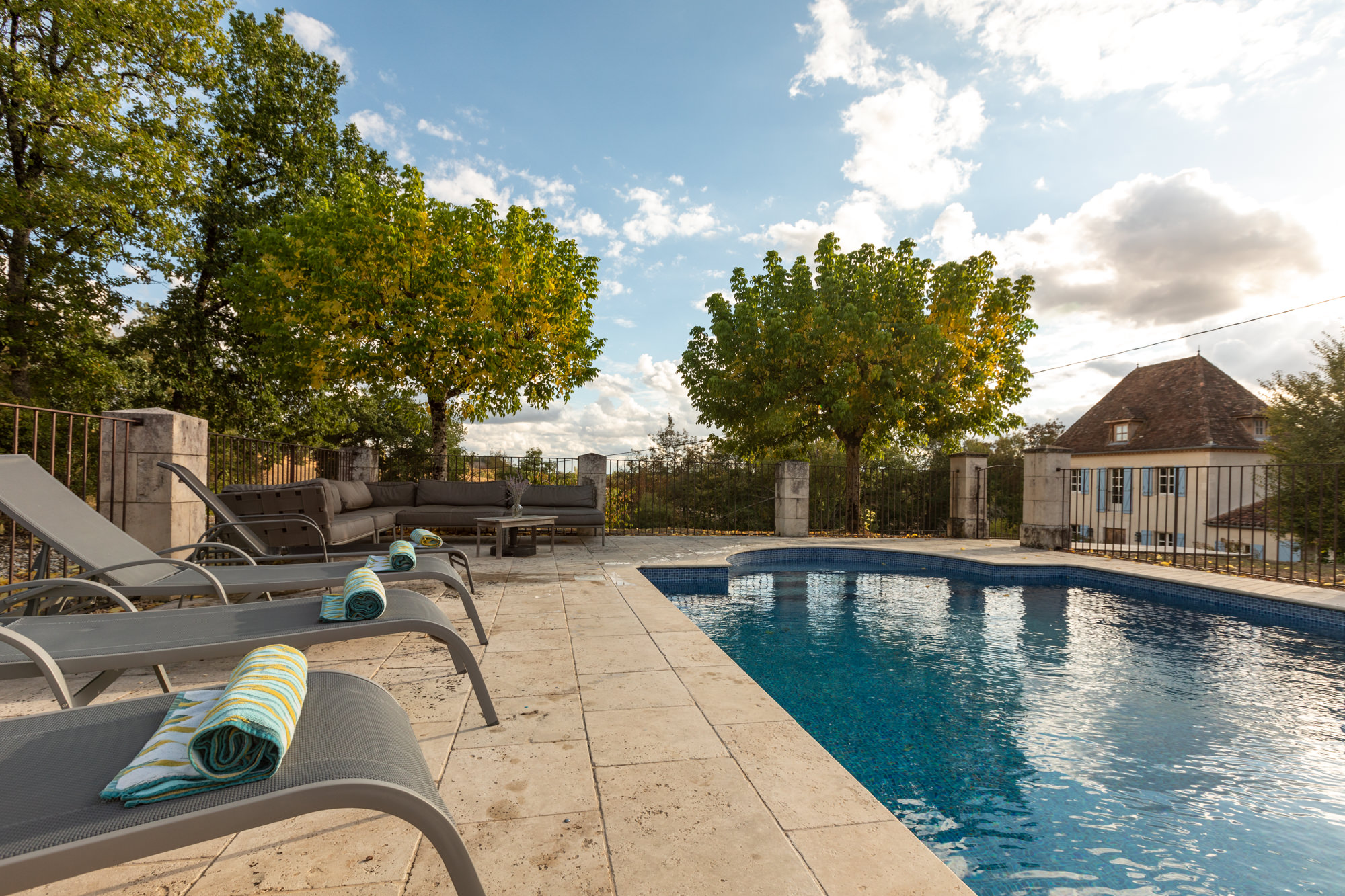 Roques cottage maison de vacances famille luxe piscine chauffée gers occitanie©gascognecollection