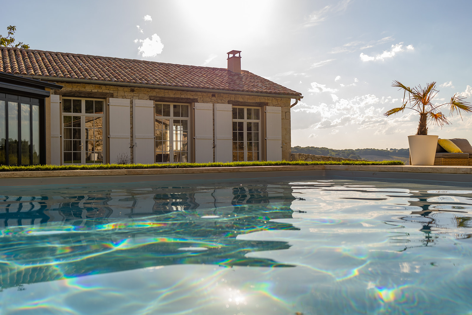 Mas des Coteaux- location-vacances-luxe-gers-lectoure-piscine @Gascognecollection